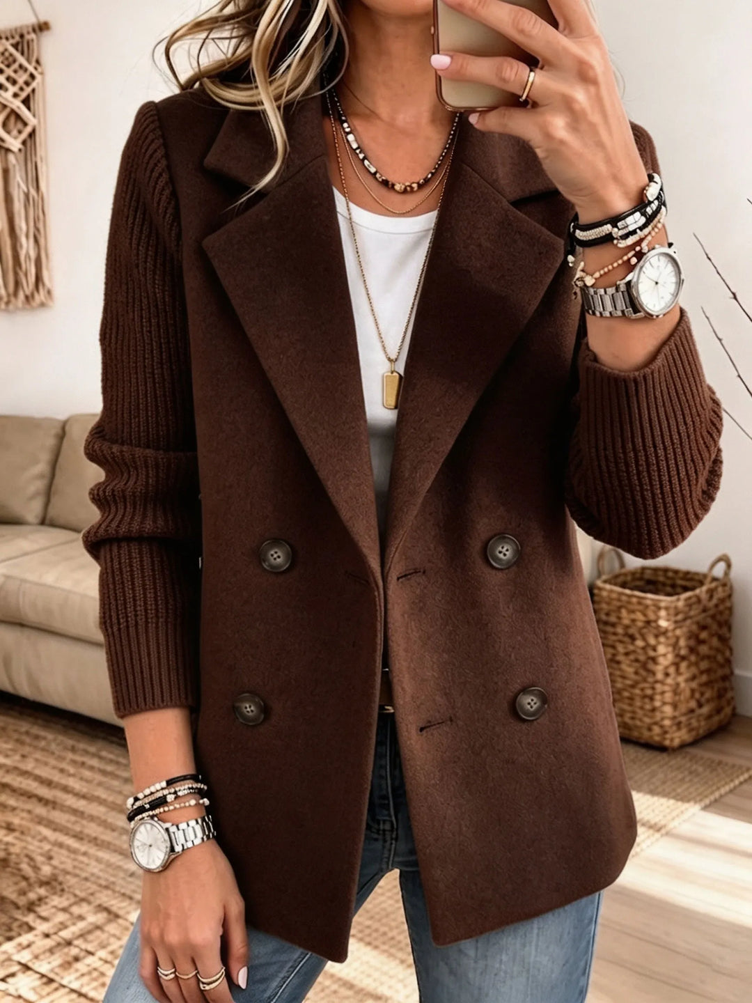 Aurea | Blazer Elegante con Maniche Morbide