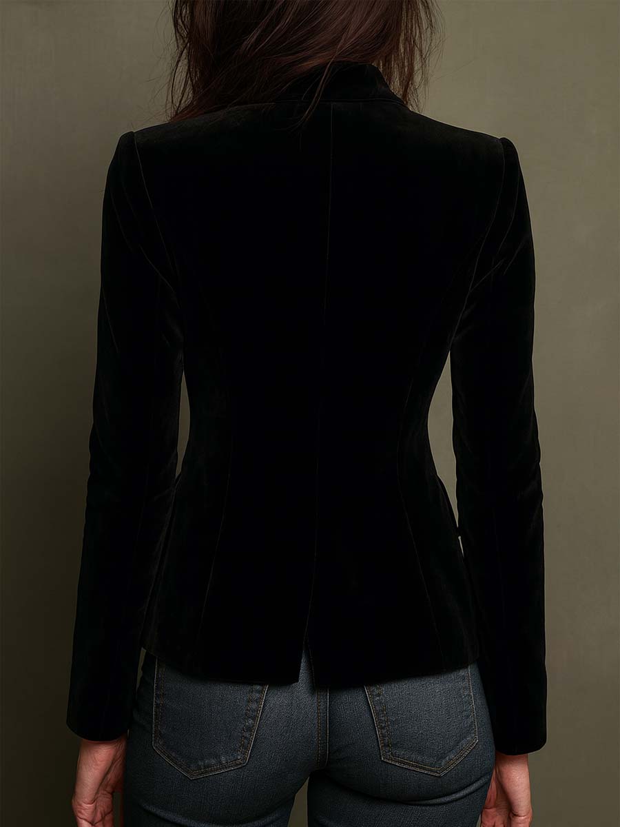 Elara | Blazer Ricamato Floreale Multicolore