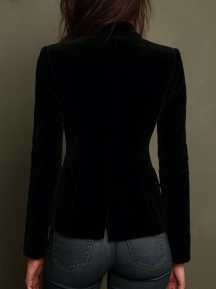 Elara | Blazer Ricamato Floreale Multicolore