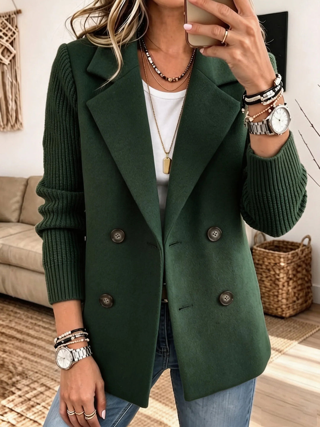 Aurea | Blazer Elegante con Maniche Morbide