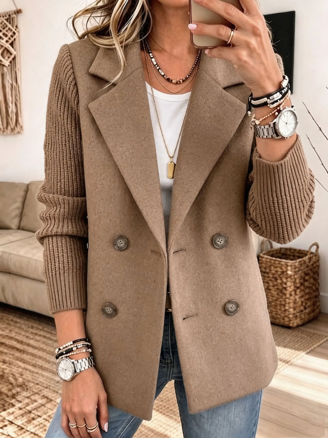 Aurea | Blazer Elegante con Maniche Morbide