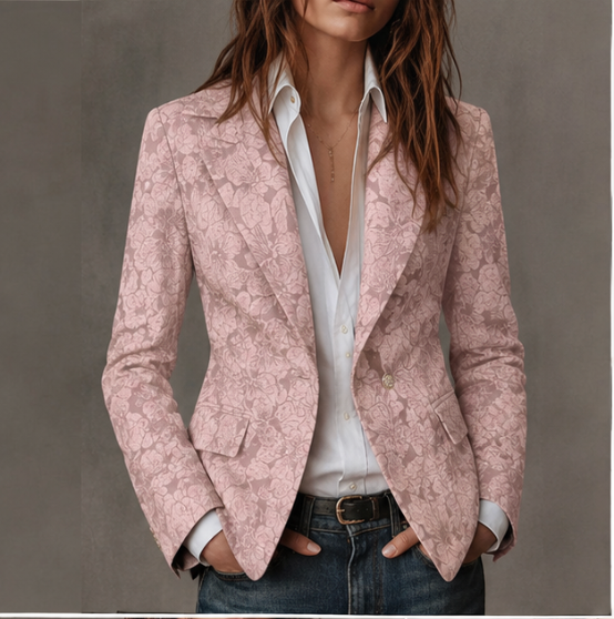 Siena | Blazer Jacquard Morbido Slim