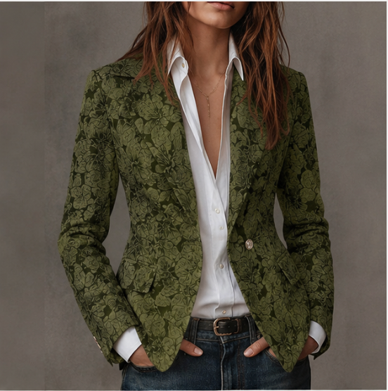 Siena | Blazer Jacquard Morbido Slim